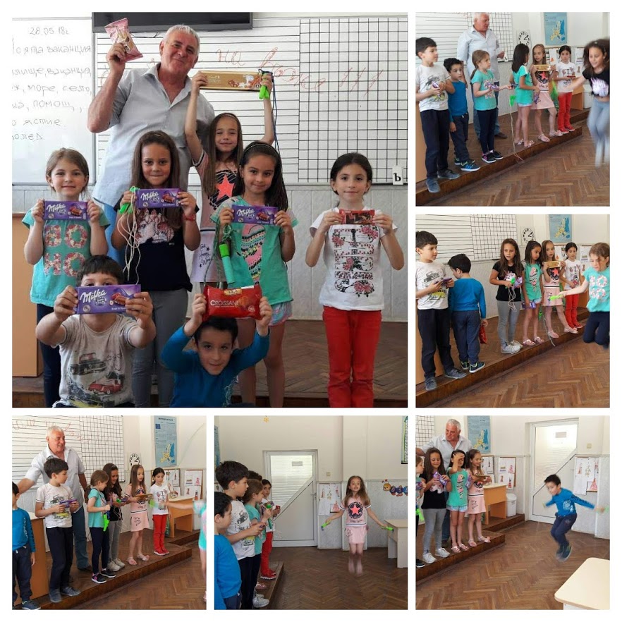 Учим, но и спортуваме!