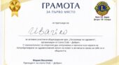 ОТЛИЧИЕ И ГОРДОСТ ЗА СУ „ПЕТКО РАЧОВ СЛАВЕЙКОВ“  В ОБЩОГРАДСКАТА КАМПАНИЯ „ПОСЛАНИЦИ НА ЗДРАВЕТО“